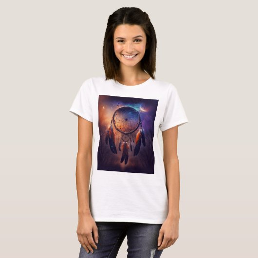Dreamcatcher im Wald T-Shirt (Vorne ganz)
