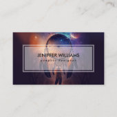 Dreamcatcher im Wald Visitenkarte (Vorderseite)