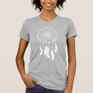 Dreamcatcher in Weiß T-Shirt