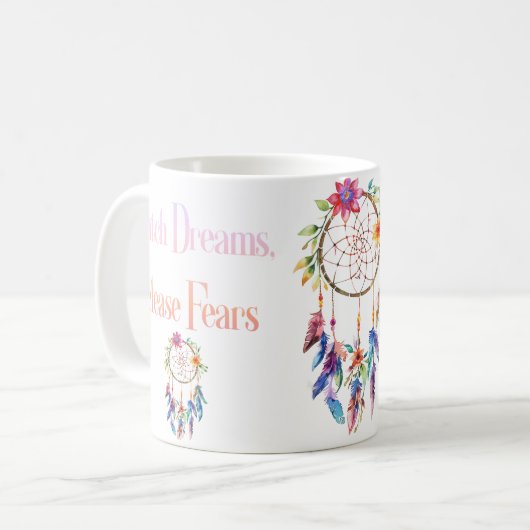 Dreamcatcher Kaffeetasse (Vorderseite Links)