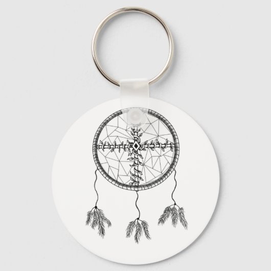 Dreamcatcher Keyring Schlüsselanhänger (Vorderseite)
