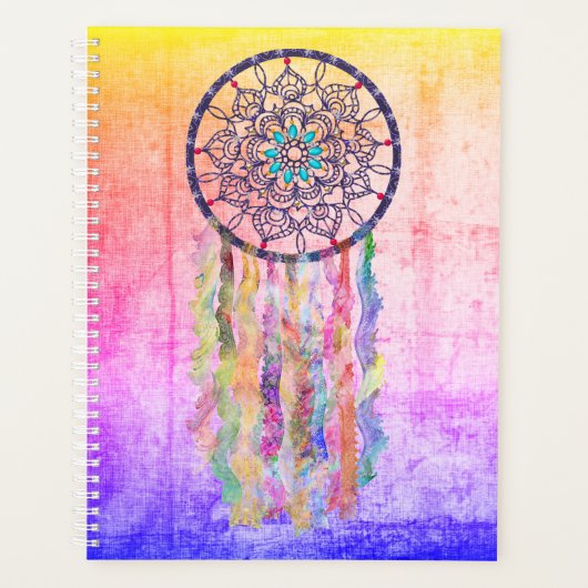 Dreamcatcher | Lace and Beads Boho Grunge Planer (Vorderseite)