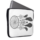 Dreamcatcher - Laptop-Hülse (weiß) Laptopschutzhülle (Vorne Rechts)