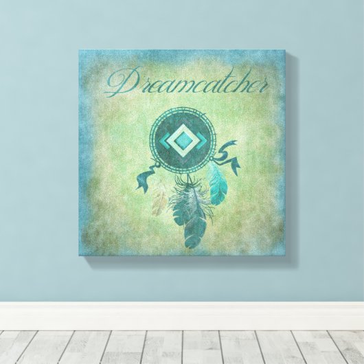 Dreamcatcher Leinwanddruck (Insitu (Holzboden))