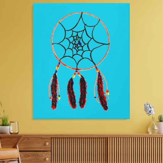Dreamcatcher Leinwanddruck (Insitu (Wohnzimmer))