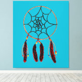 Dreamcatcher Leinwanddruck (Insitu (Holzboden))