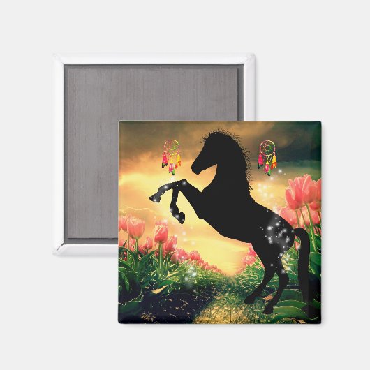 Dreamcatcher Magnet (Vorderseite/Rückseite)