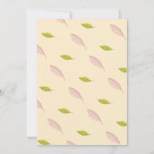 Dreamcatcher Making Handwerk Geburtstagskleidung Einladung (Rückseite)