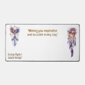 Dreamcatcher of Inspiration - Personalized  Schreibtischunterlage (Vorderseite)