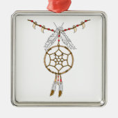Dreamcatcher Ornament Aus Metall (Vorne)