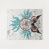 Dreamcatcher Owl Wandteppich (Vorderseite (Horizontal))