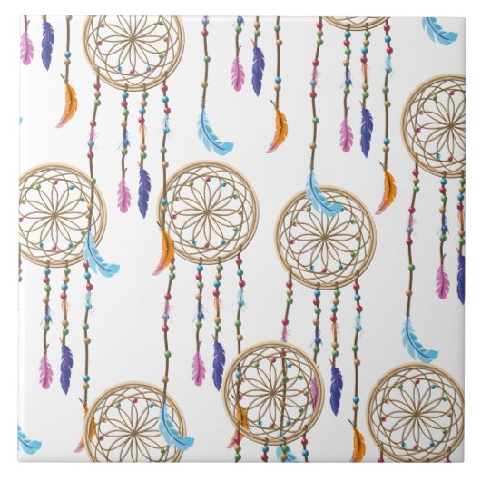 Dreamcatcher Pattern Fliese (Vorderseite)