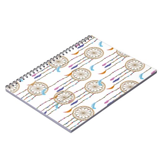 Dreamcatcher Pattern Notizblock (Linke Seite)