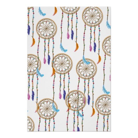 Dreamcatcher Pattern Poster (Vorderseite)