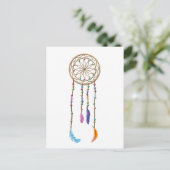 Dreamcatcher Pattern Postkarte (Stehend Vorderseite)