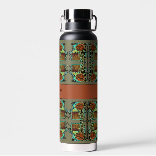 Dreamcatcher Personalisiert Trinkflasche (Rückseite)