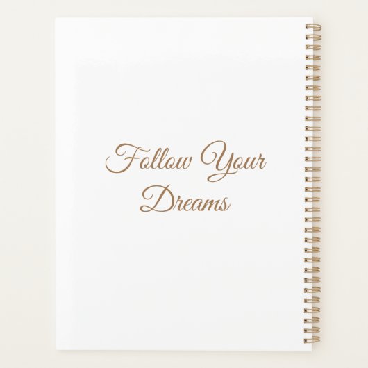 Dreamcatcher Planer (Rückseite)