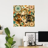 Dreamcatcher-Ponys Poster (Heimbüro)