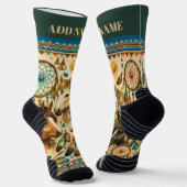 Dreamcatcher-Ponys Socken (Gewinkelt)