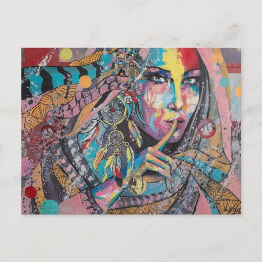 DreamCatcher PostCard Postkarte (Vorderseite)