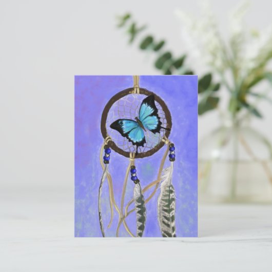 Dreamcatcher Postcard Postkarte (Stehend Vorderseite)