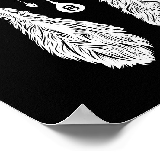 Dreamcatcher - Poster (schwarz) (Ecke)