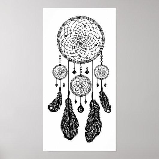 Dreamcatcher - Poster (weiß) (Vorne)