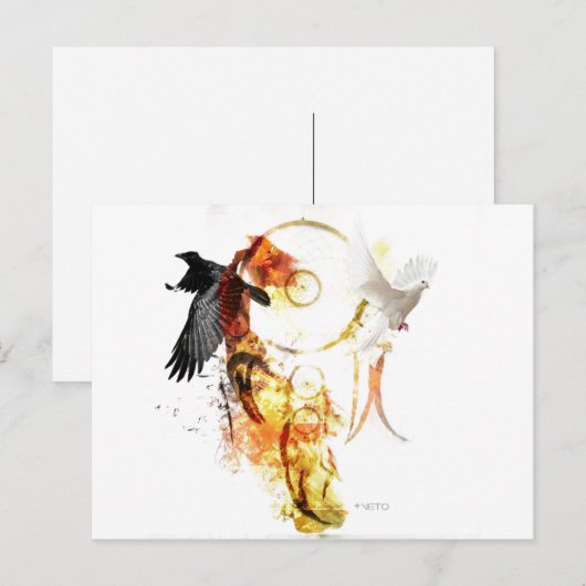 DREAMCATCHER POSTKARTE (Vorne/Hinten)