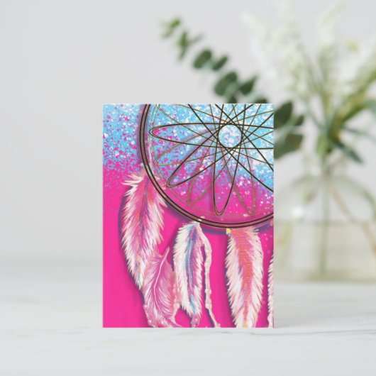 Dreamcatcher Postkarte (Stehend Vorderseite)