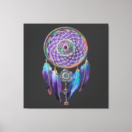 Dreamcatcher Print Design Leinwanddruck (Vorderseite)