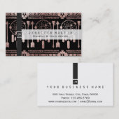 Dreamcatcher Rosen-Goldstammes- Azteke auf Visitenkarte (Vorne/Hinten)