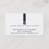 Dreamcatcher Rosen-Goldstammes- Azteke auf Visitenkarte (Rückseite)