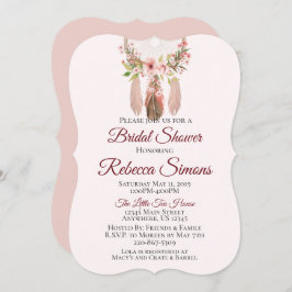 Dreamcatcher | Shabby Chic Brautparty Einladungen