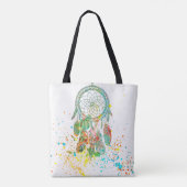 Dreamcatcher-Splatter-Tragetasche Tasche (Rückseite)