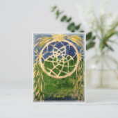 Dreamcatcher Spring Postkarte (Stehend Vorderseite)