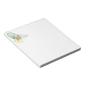 Dreamcatcher-Spritzer Notizblock (angewinkelt)