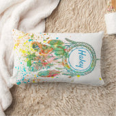 Dreamcatcher Spritzer personalisiert Lendenkissen (Decke)