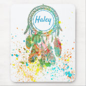 Dreamcatcher Spritzer personalisiert Mousepad (Vorne)