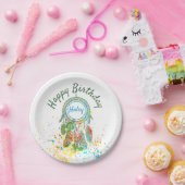 Dreamcatcher Spritzer personalisiert Pappteller (Party)