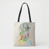 Dreamcatcher Spritzer personalisiert Tasche (Vorderseite)