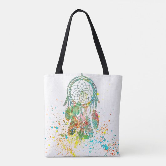 Dreamcatcher-Spritzer-Tasche Tasche (Rückseite)