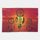 Dreamcatcher Sunset Geschirrtuch (Horizontal)