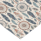 Dreamcatcher Table Runner - Boho Festival Vibes Großer Tischläufer (Ecke)