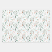Dreamcatcher und Feathers Pastel Geschenkpapier Set (Vorderseite 2)