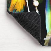 Dreamcatcher und Federn Mousepad (Ecke)