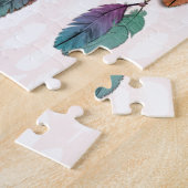 Dreamcatcher und Federn Puzzle (Seite)