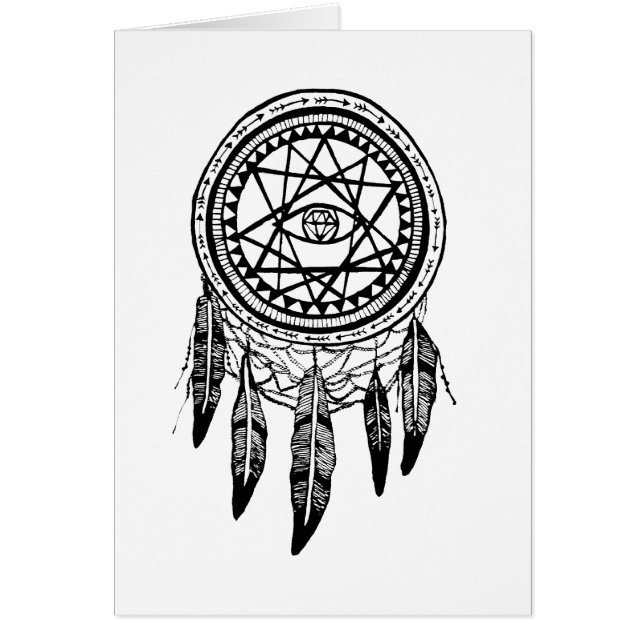 Dreamcatcher Visions-Suche-Mandala (Vorne)