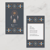 Dreamcatcher Visitenkarte (Vorne/Hinten)