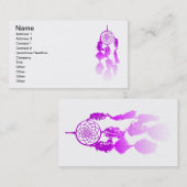 Dreamcatcher Visitenkarte (Vorne/Hinten)