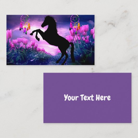 Dreamcatcher Visitenkarte (Vorne/Hinten)